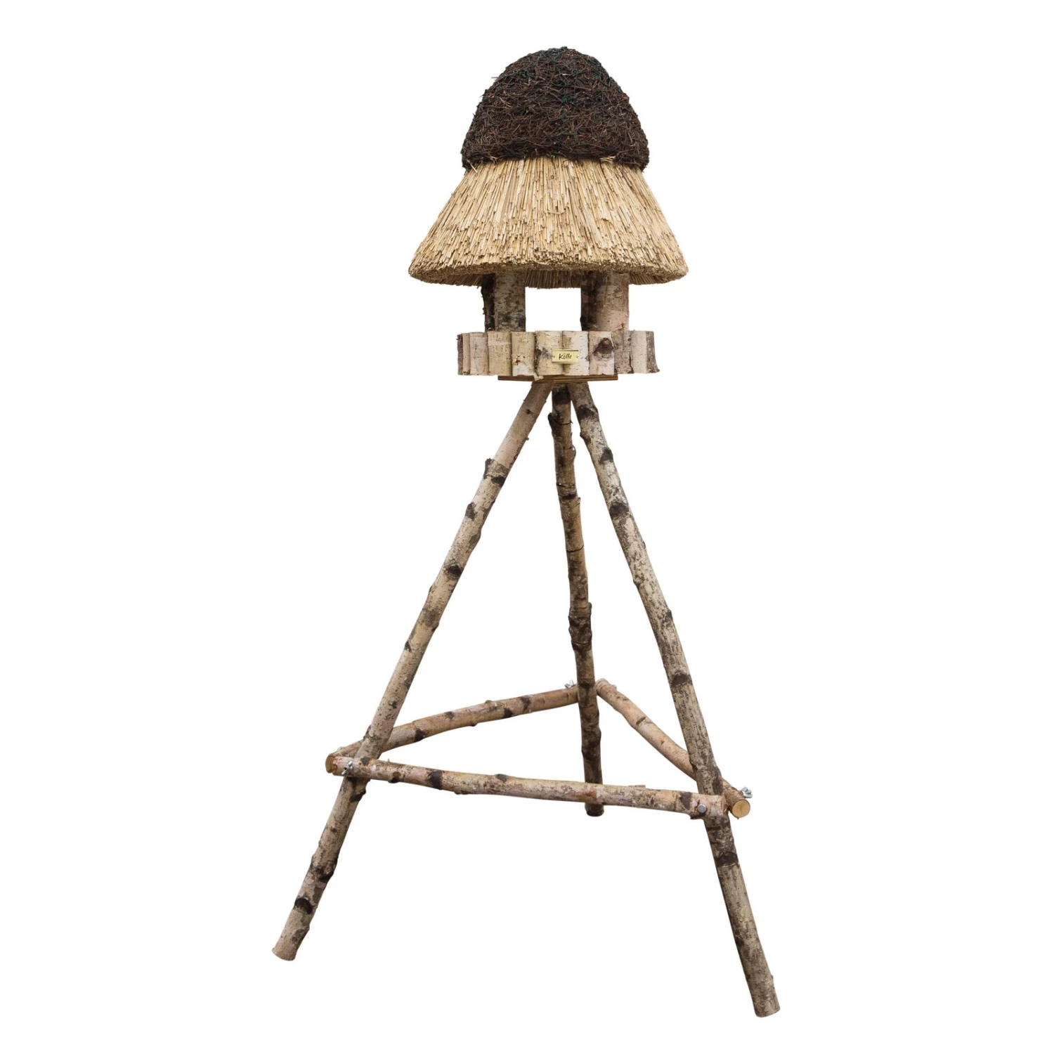 Kölle Reet Vogelhaus Amrum, Birke-natur, Höhe 58 Cm – Bild 2