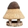 Kölle Vogelhaus „Föhr“ Klein Mit Reetdach, Birke Natur, 68 Cm Hoch
