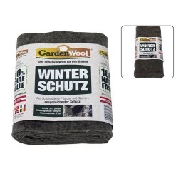 Winterschutzmatte Grau, Faserlänge: Ø45 Mm, 100 % Schafwolle