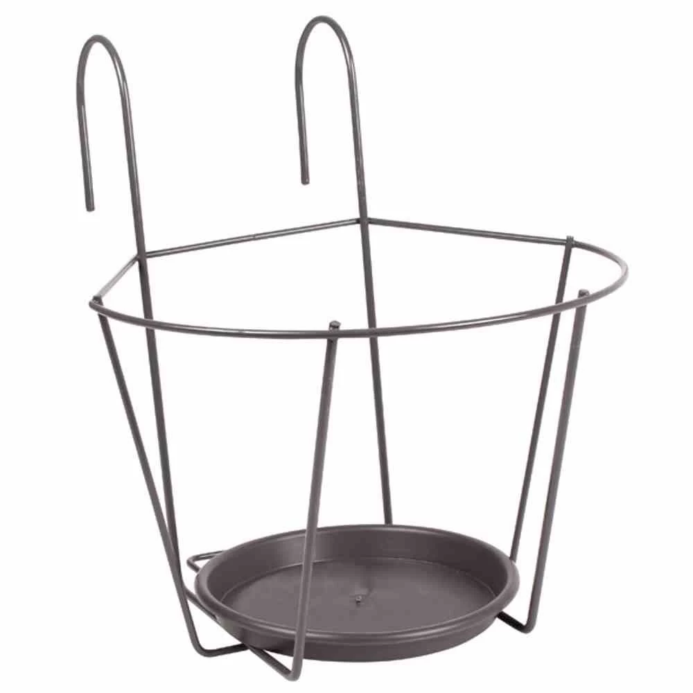 Haken-Blumentopfhalter Metall, Zum Einhängen, Metall, Einfache Nutzung