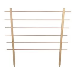 Holzspalier S, Kiefer, Buche, 100 X 2,9 X 100 Cm