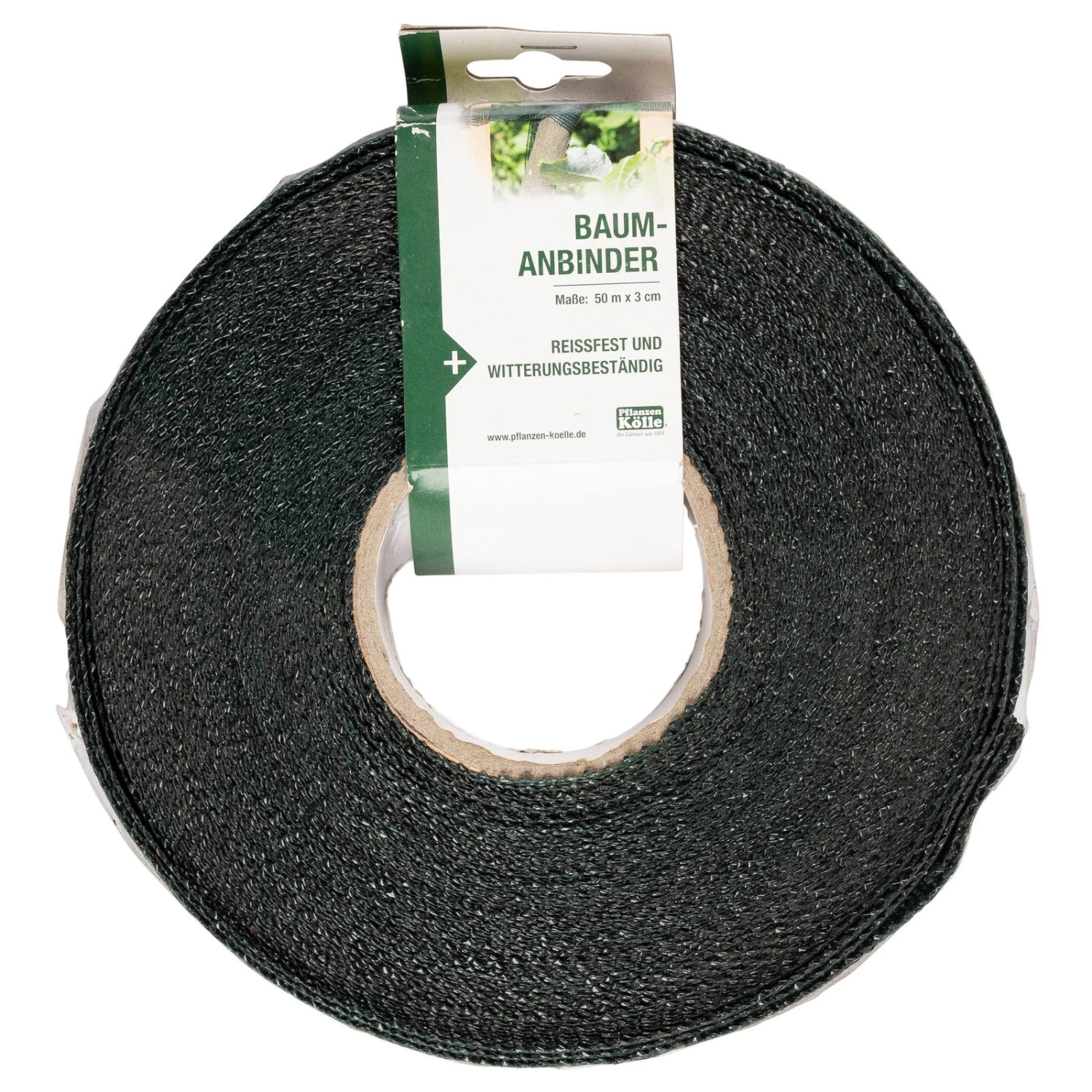 Kölle Baumanbinder Dunkelgrün, 50 M Lang X 3 Cm Breit