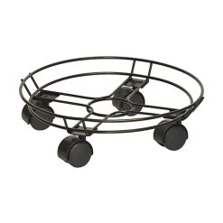 Wagner Multi Pflanzenroller Draht, Aus Schwarzem Stahl, Ø 30 Cm