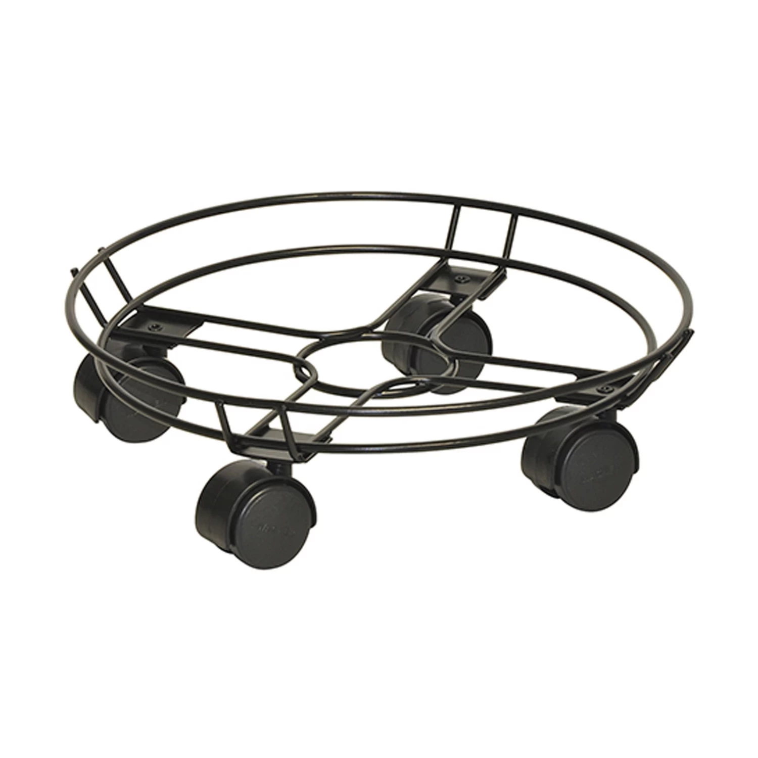 Wagner Multi Pflanzenroller Draht, Aus Schwarzem Stahl, Ø 30 Cm