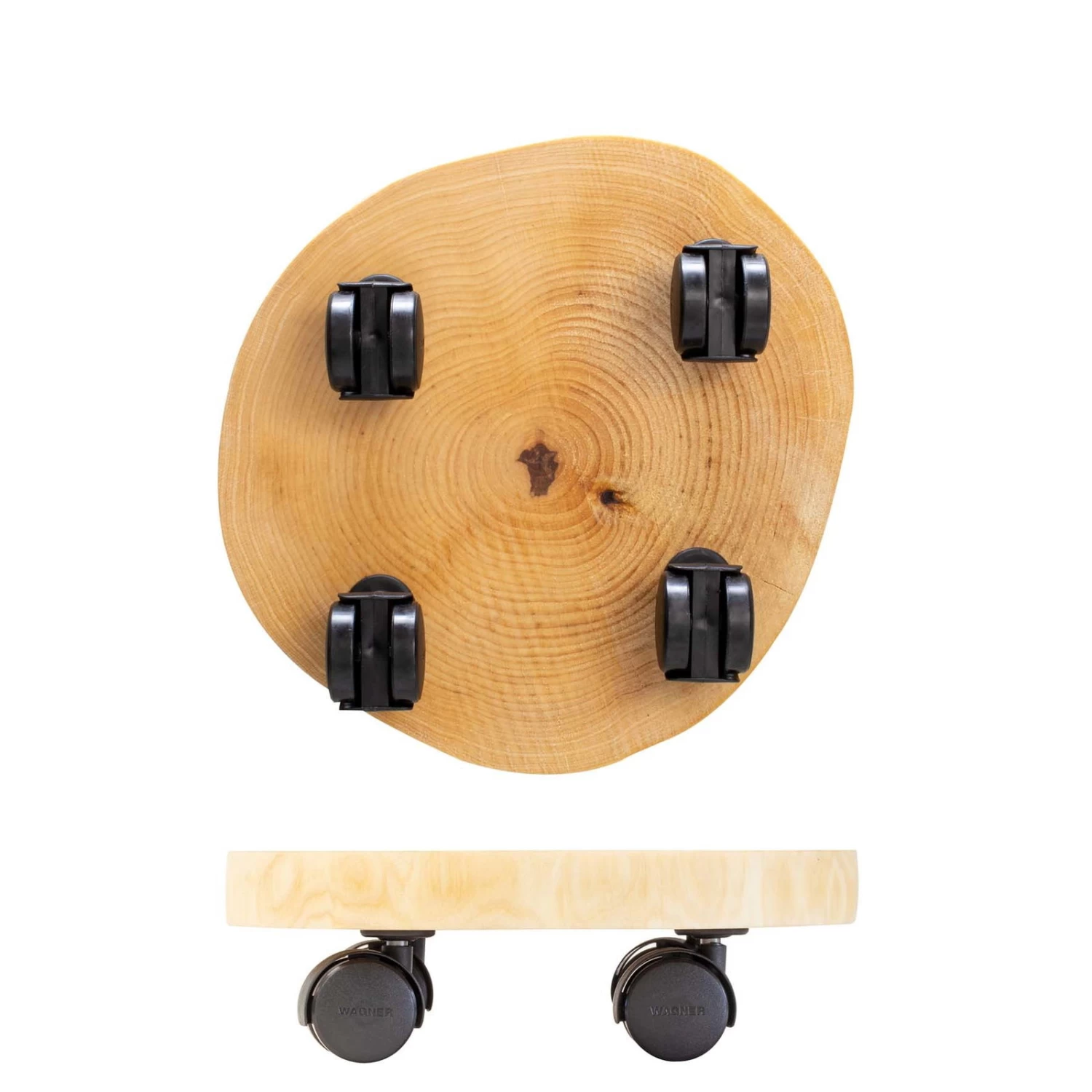 Multi Roller GH0268, Tragkraft 50 Kg, Natur, Ø 25-30 Cm – Bild 6