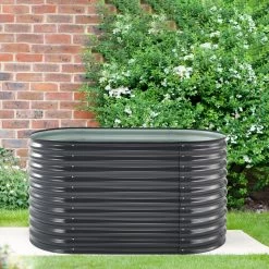 Hochbeet 'Welle' Mit Kantenschutz, 160cm