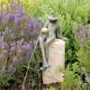 Gartenfigur "Froschkönig Gunter" Von Rottenecker, Bronze, Höhe: 32 Cm