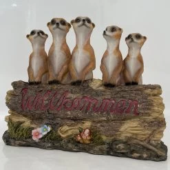 Willkommen Erdmännchen, Braun, Höhe Ca. 25 Cm