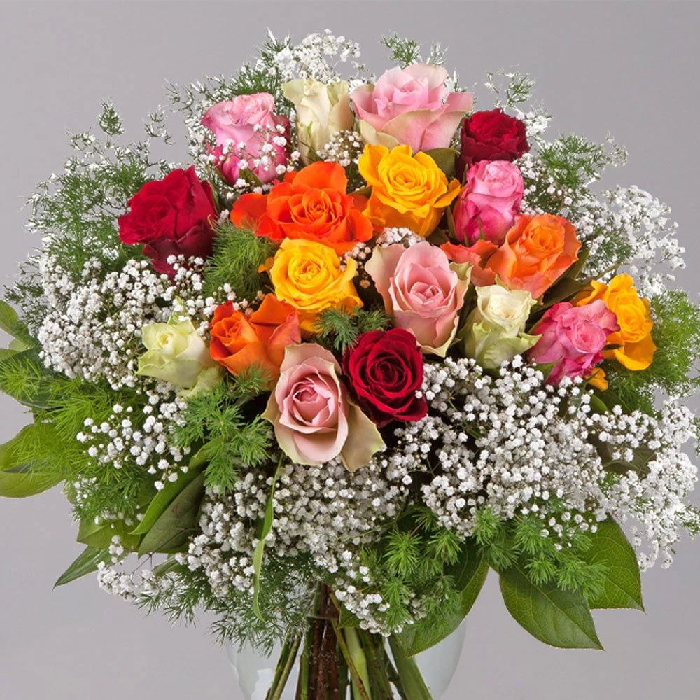 Blumenstrauß 'Liebesbotschaft' Inkl. Gratis Grußkarte