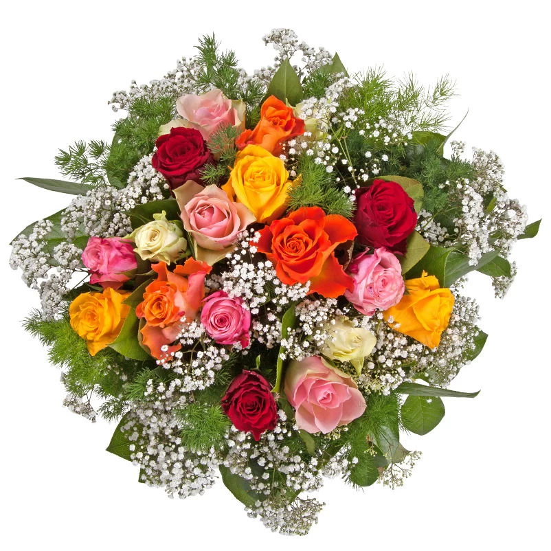 Blumenstrauß 'Liebesbotschaft' Inkl. Gratis Grußkarte – Bild 3