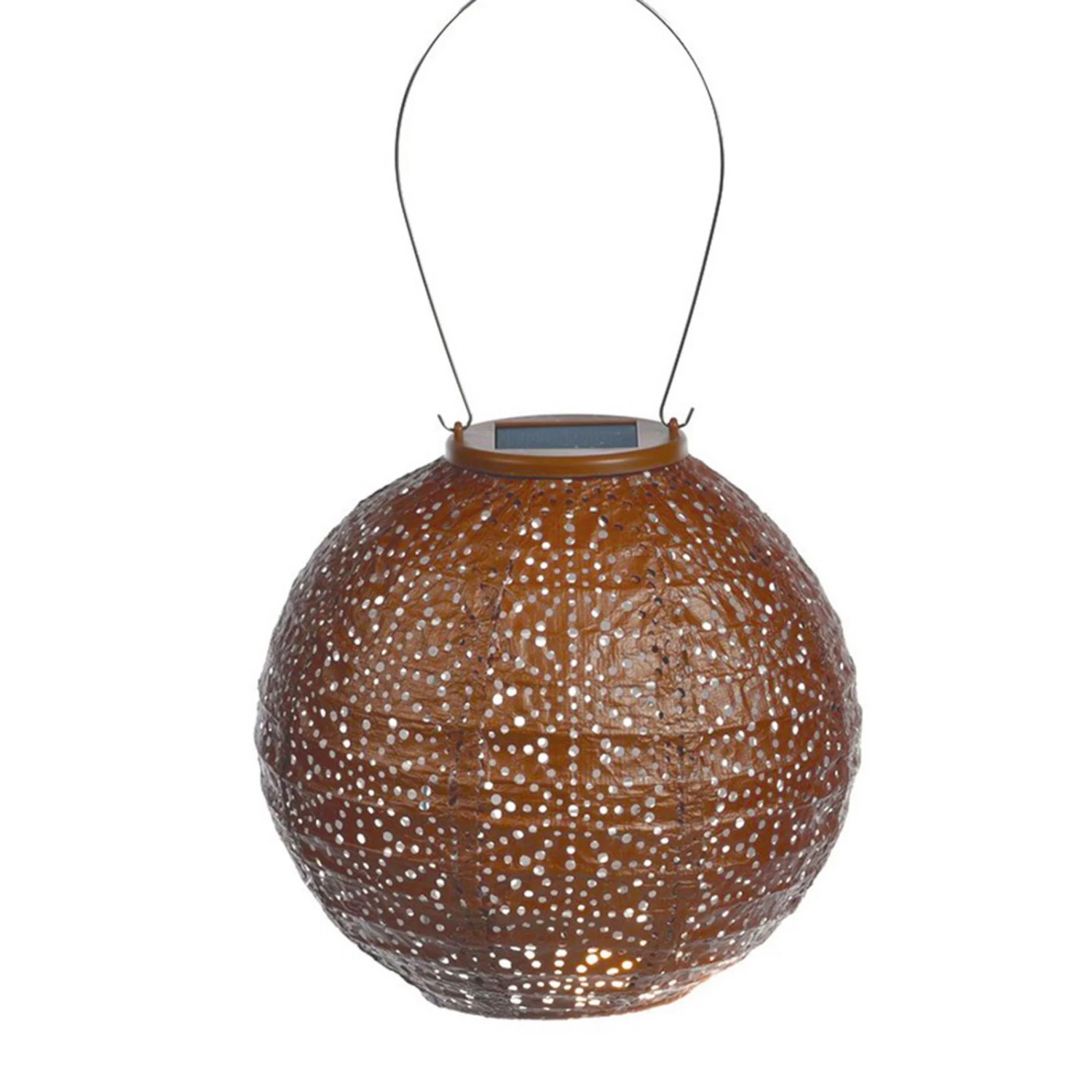 Solarlaterne 'Round 20', Kupfer, Ø 20 X 18 Cm – Bild 2