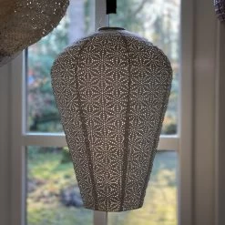 Solarlaterne 'Balloon XL', Helltaupe, Ø 35 X 50 Cm