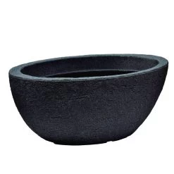 Pflanzschale Stone, Anthrazit, 60 X 34 X H 22 Cm