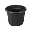 Elho Kartoffeltopf Green Basics Living Black, Ø 32,3 Cm, Höhe 25,7 Cm, Erdvol. 13 L