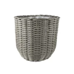 Kölle Pflanzkorb Jente, Grau, D 35 X H 30 Cm