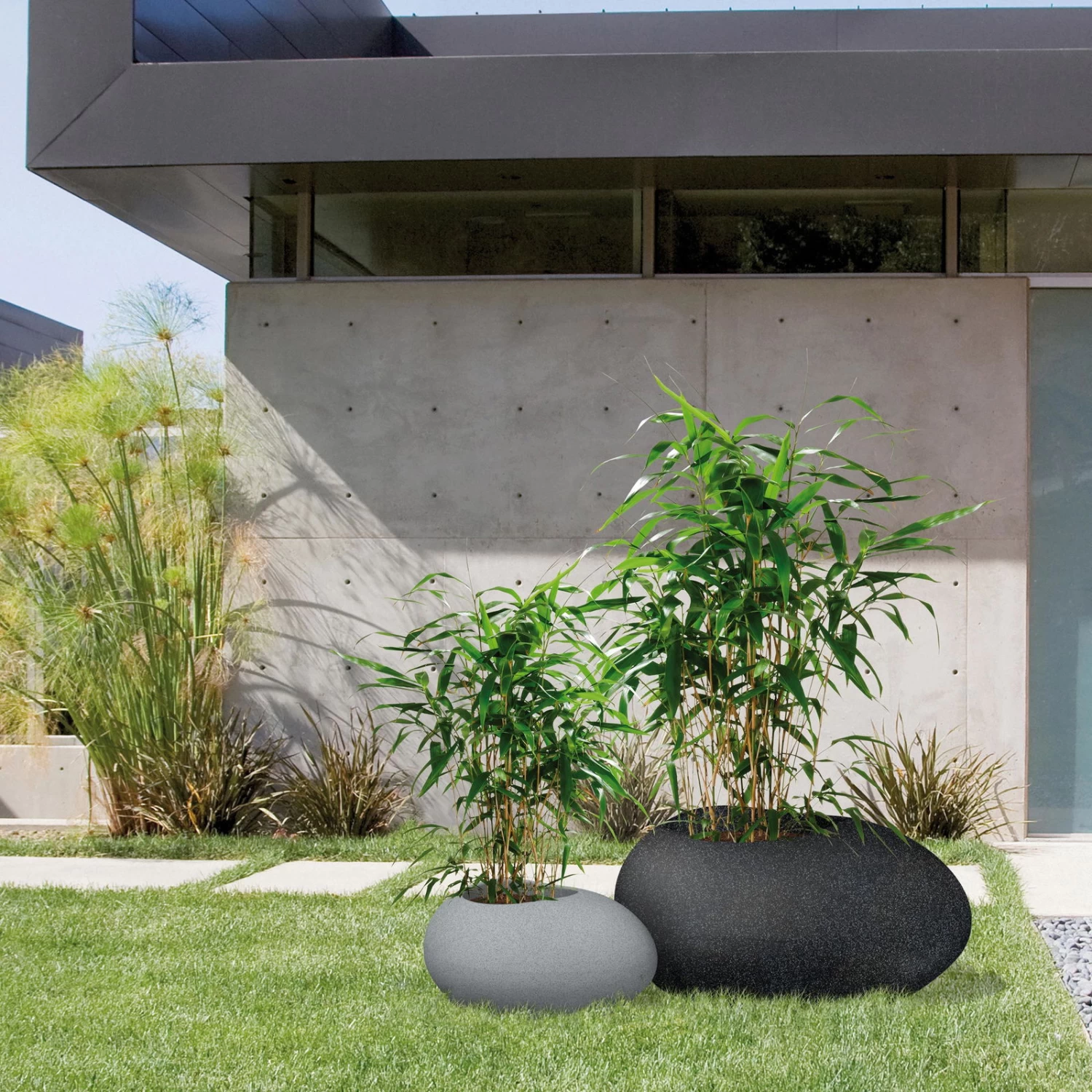 Pflanzstein Flow, Stony Grey, L 48 X B 38 X H 23 Cm – Bild 3