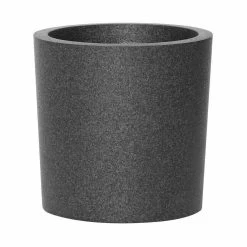 Pflanzgefäß IQ Dutch Hanna, Schwarz, Frostfest Bis - 40 °C, 100% Recycelbar