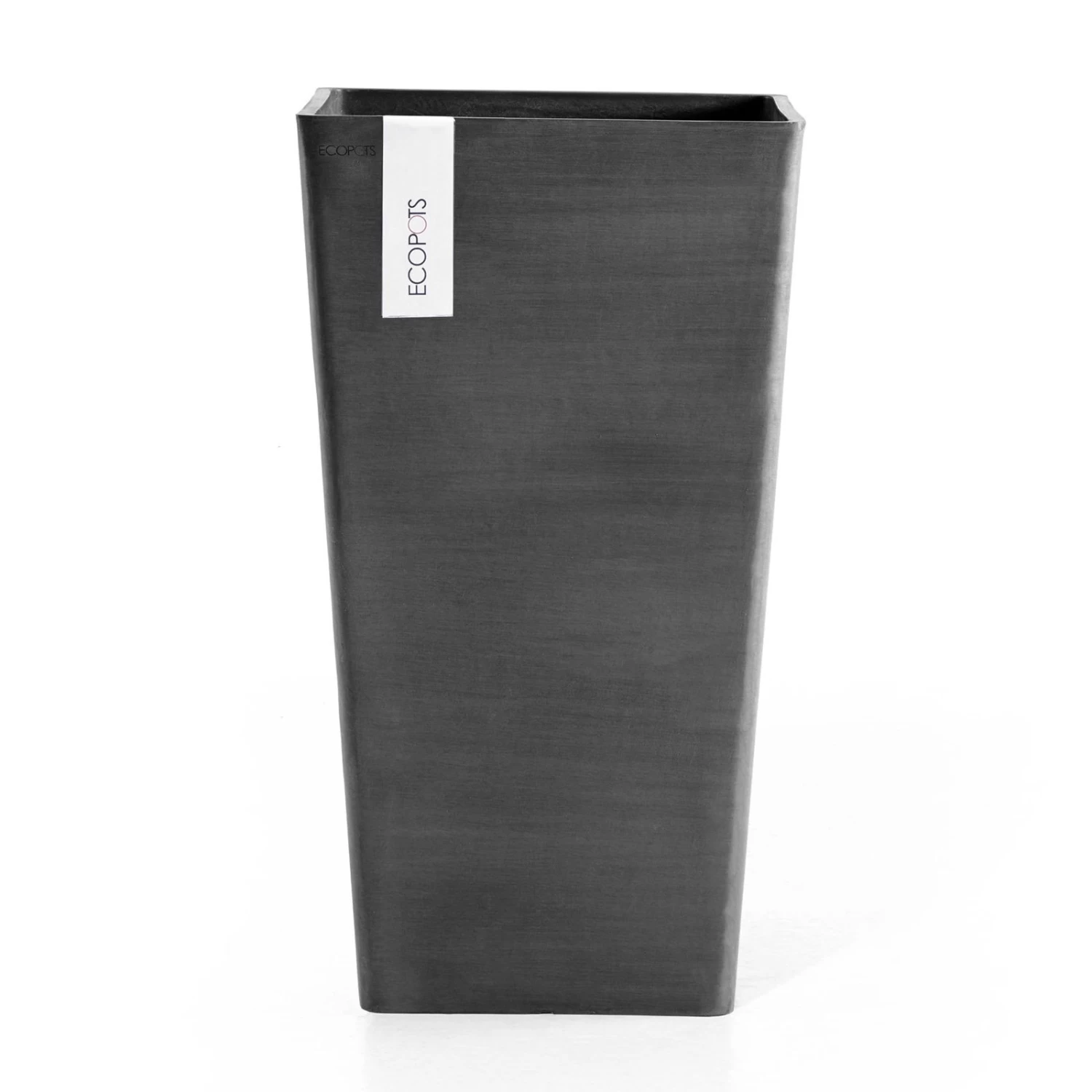 Pflanzgefäß 'Rotterdam MidHigh', Dunkelgrau, Ø 31 X H 56 Cm
