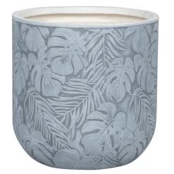 Pflanzgefäß 'Chester 08', Hellgrau, Ø 25 X H 25 Cm