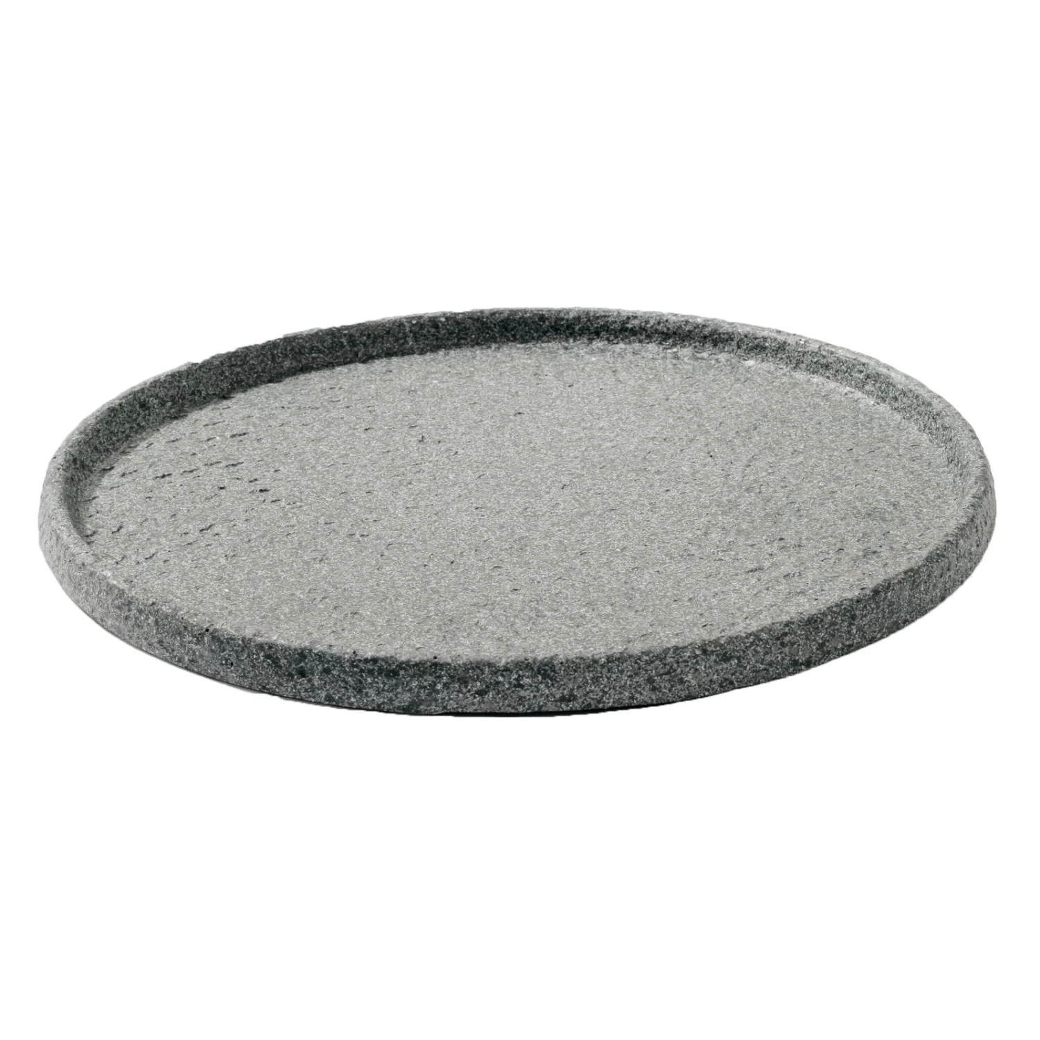 Untersetzer Rock Line Rainham, Granitgrau, Ø 25 X H 2 Cm