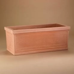 Euro 3 Plast Pflanzkasten Tere, Terra, Ca. 100 Cm, Erdvol. 128 L