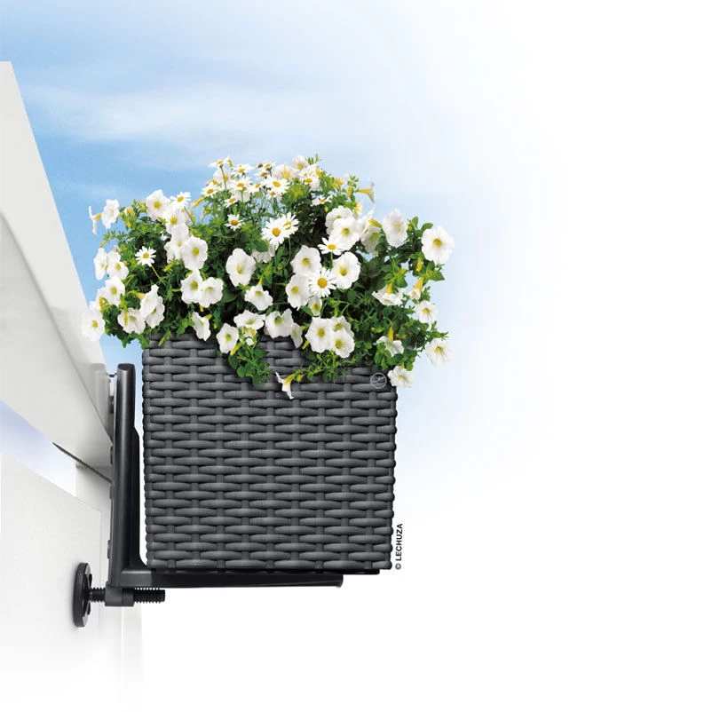 LECHUZA Balconera Cottage, Granit, 50 X 19 X 19 Cm – Bild 6