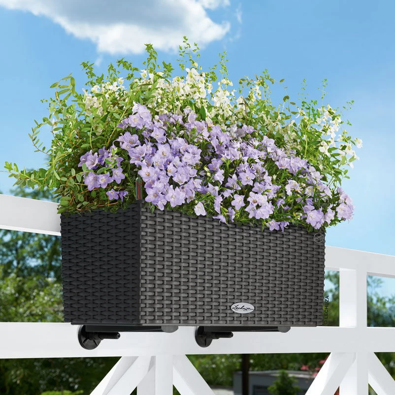 LECHUZA Balconera Cottage, Granit, 50 X 19 X 19 Cm – Bild 5