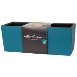 LECHUZA Balkonkasten 'Balconera Color 50', Petrolblau, 50 X 19 X 19 Cm