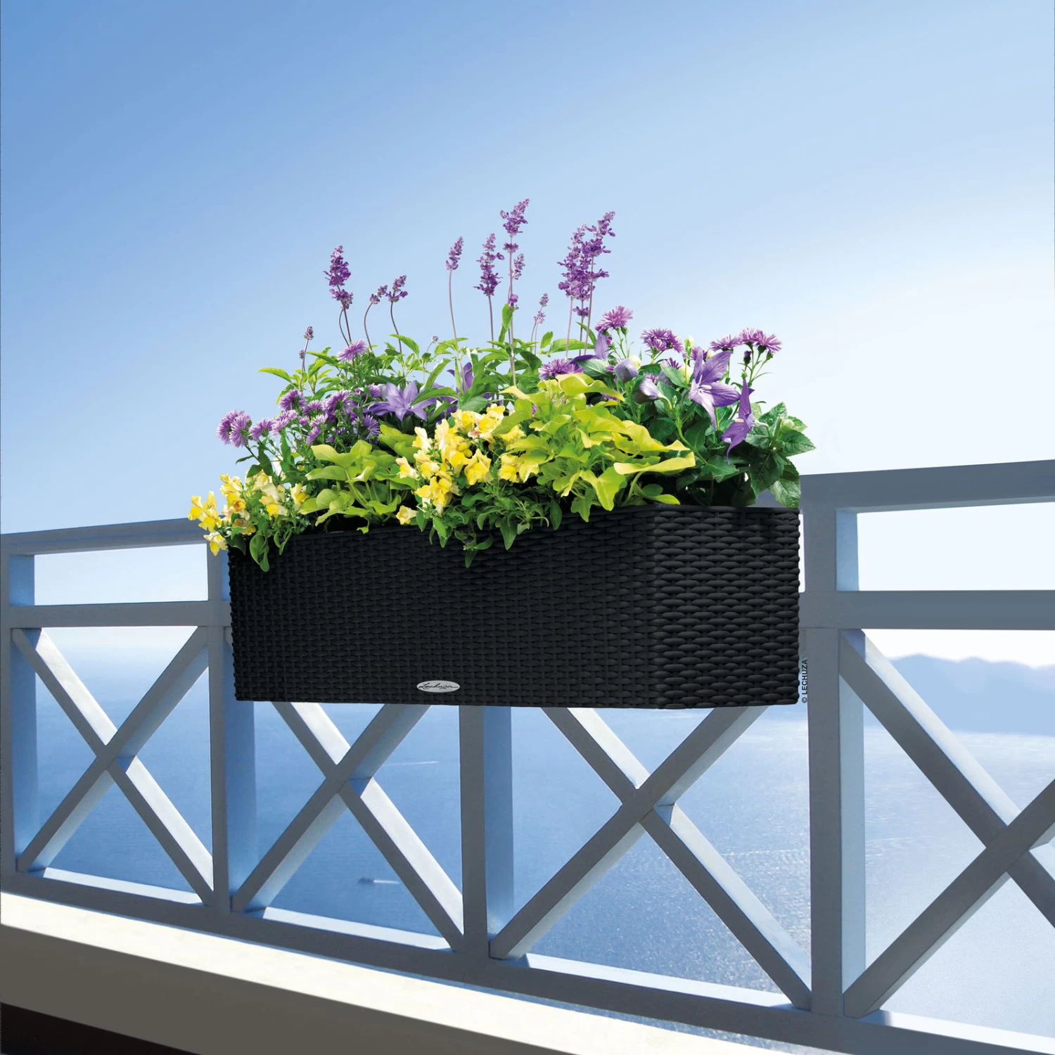 Lechuza 'Balconera Cottage 80', Grau, 79 X 19 X 19 Cm – Bild 3