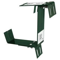 Blumenkastenhalter Aus Bandeisen, Terrakotta, 2-fach Verstellbar