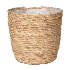 Seegraskorb 'Osaka' Mit Folieneinsatz, Natur, 25 Cm Ø