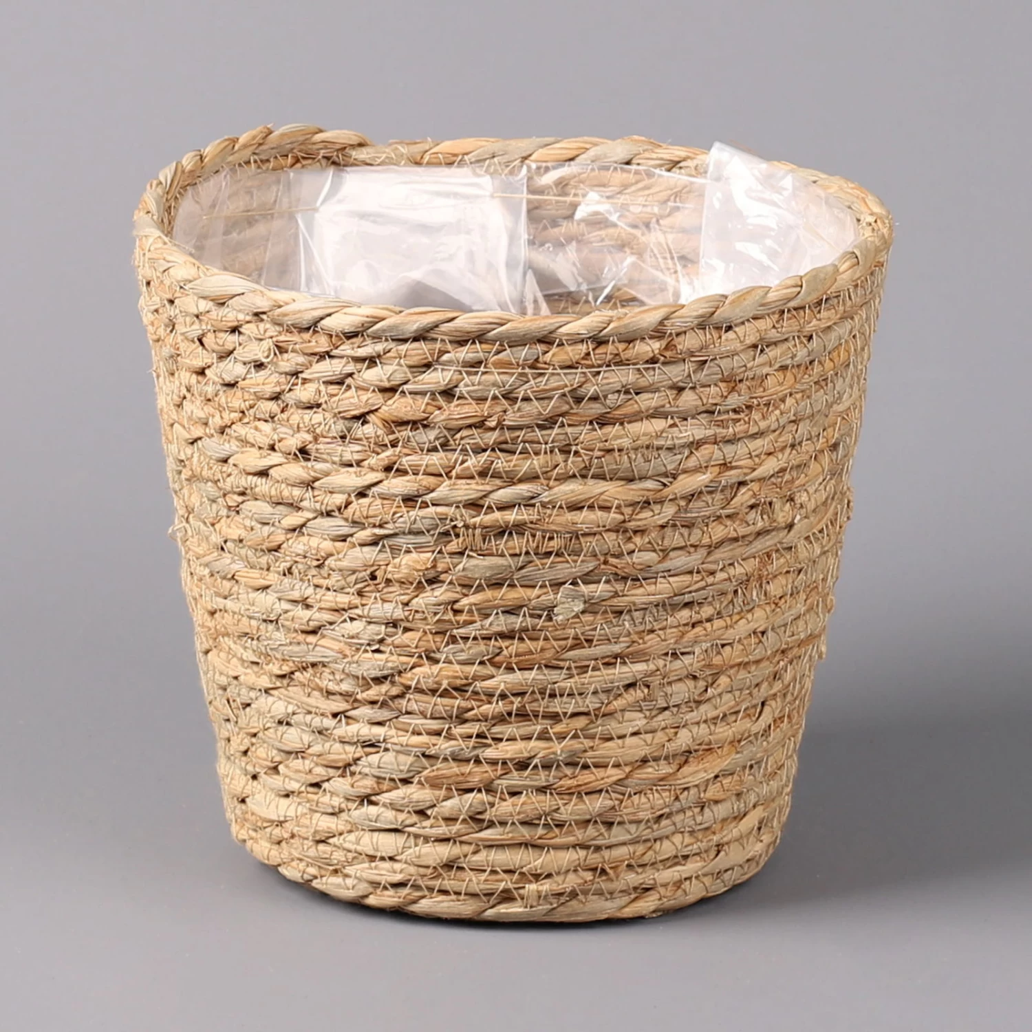 Seegraskorb 'Osaka' Mit Folieneinsatz, Natur, 21 Cm Ø, 2er-Set