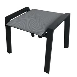 Gartenhocker 'Iris', Aluminiumgestell, 53,5 X 53 X 42,5 Cm