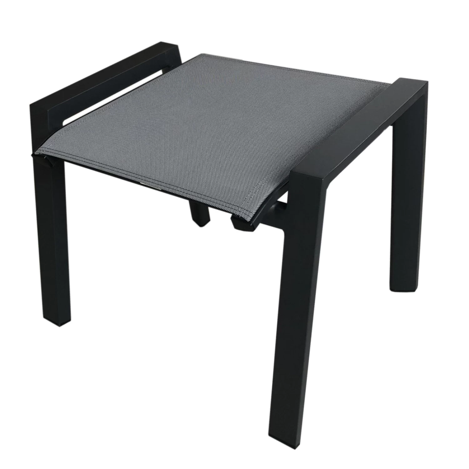 Gartenhocker 'Iris', Aluminiumgestell, 53,5 X 53 X 42,5 Cm