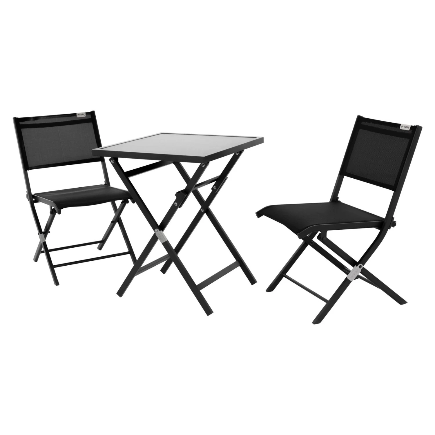 Doppler Alu-Balkonset 'Expert', 3-tlg., Anthrazit – Bild 4