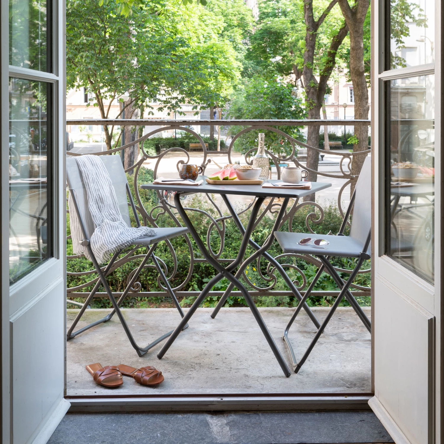 Lafuma Klappstuhl 'Chaise Balcony II', Terra, Ca. 83 X 44 X 48 Cm – Bild 15