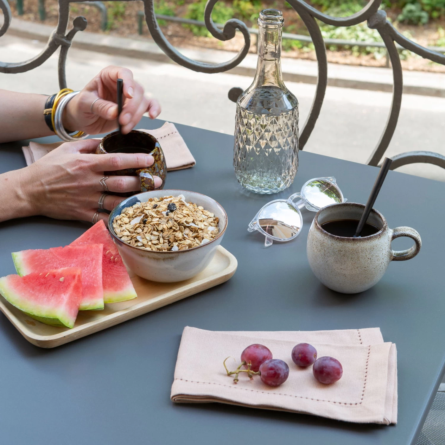 Lafuma Klappstuhl 'Chaise Balcony II', Terra, Ca. 83 X 44 X 48 Cm – Bild 14