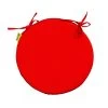 Stuhlauflage 'Rogra', Rot, Ca. Ø 39 X 3,5 Cm