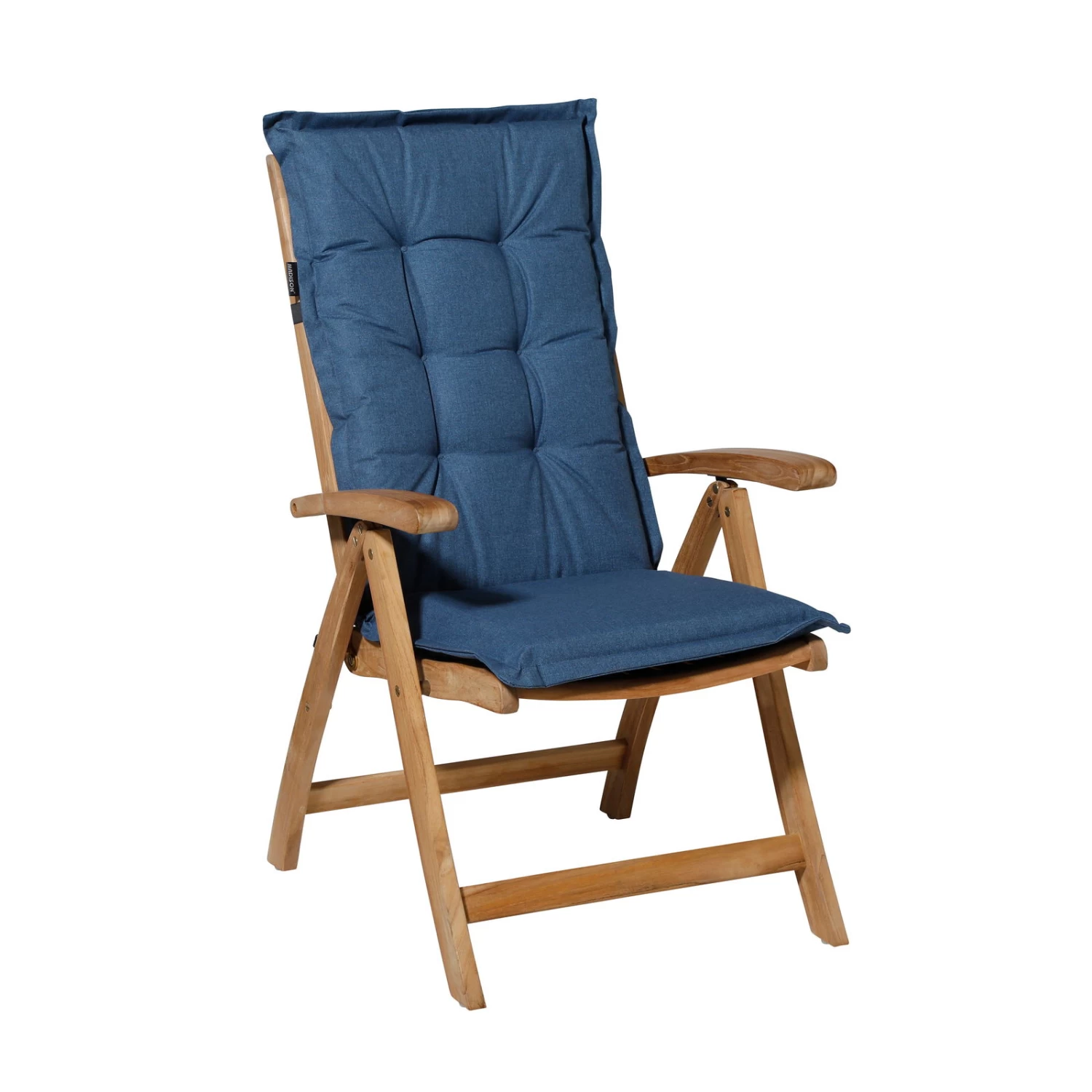 Madison Niederlehnerauflage 'Oxford Outdoor', Blau, Ca. 105 X 50 Cm – Bild 2