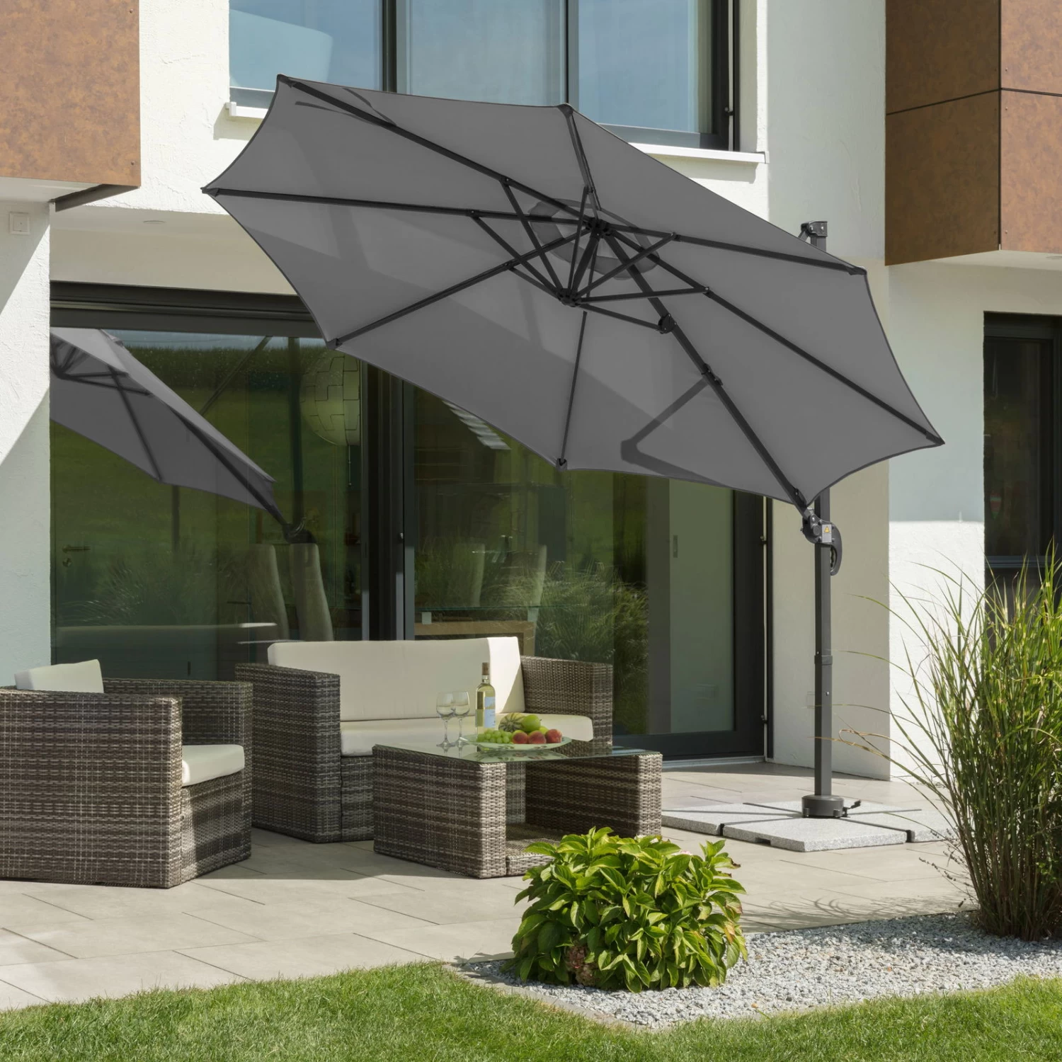 Schneider Sonnenschirm 'Rhodos Junior', Ø 300 Cm