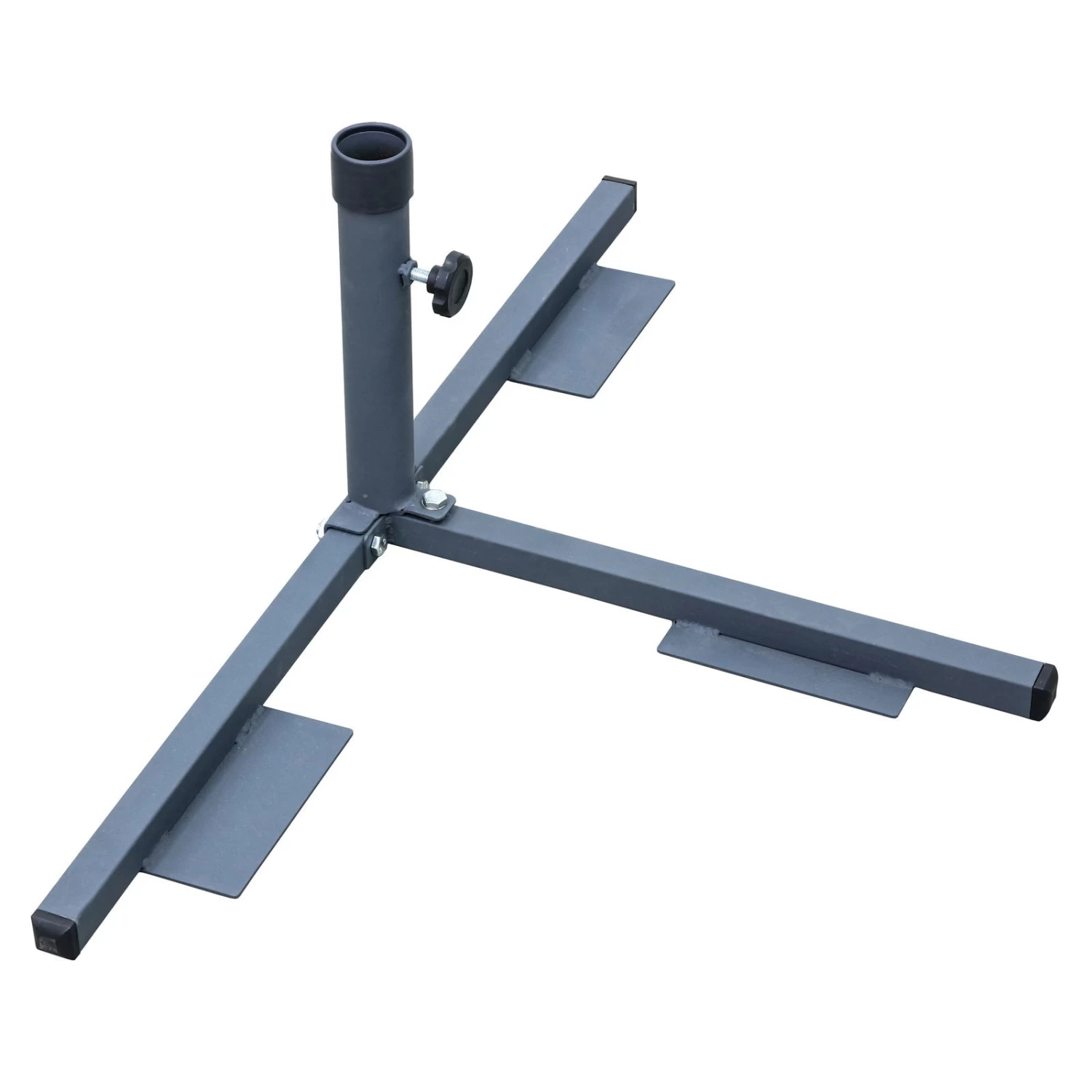 Balkonschirmständer Ohne Wegeplatten, Ca. 28,5 X 46,5 X 83 Cm – Bild 2