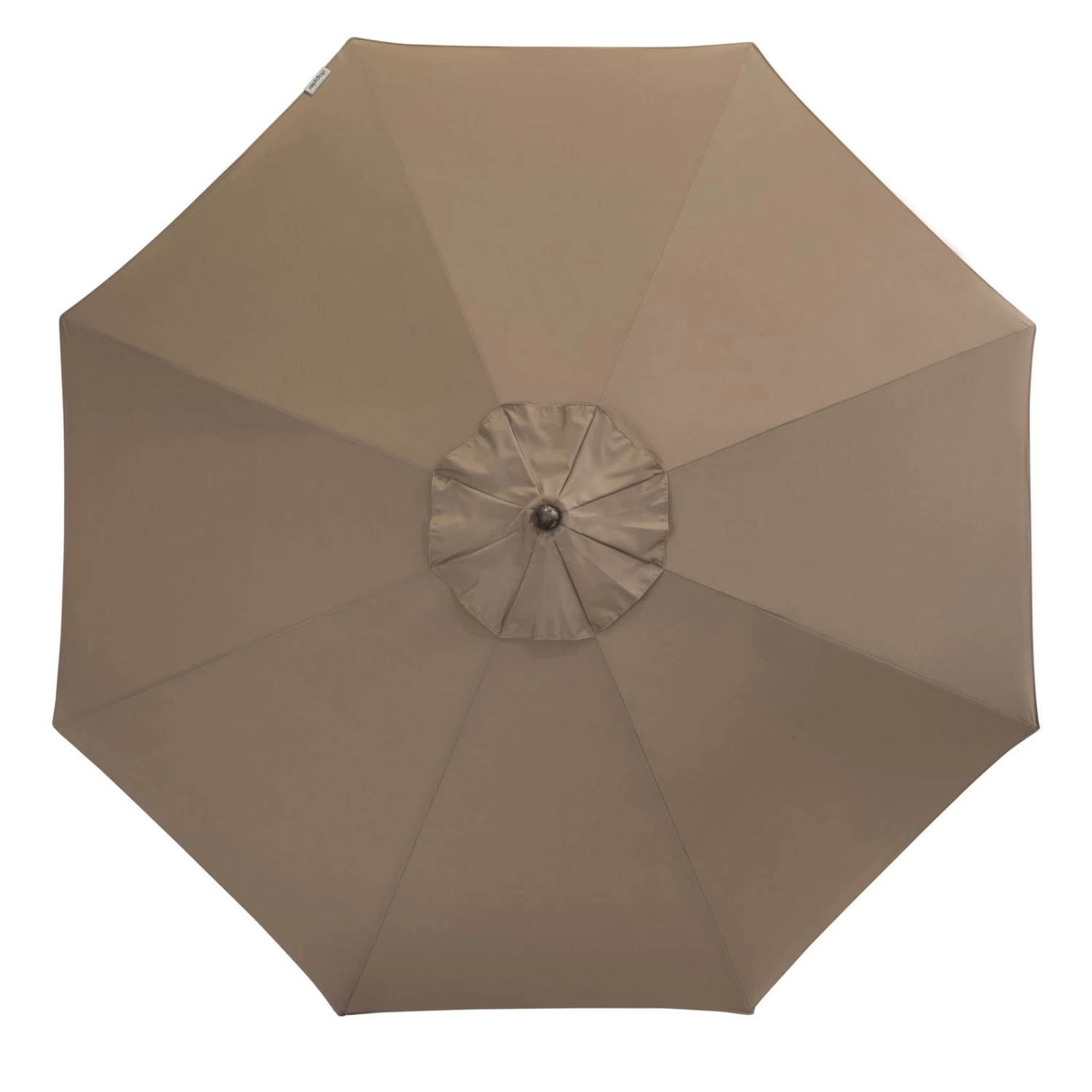 Doppler Kurbelschirm 'Alu-Wood Ultra', Ø 350 Cm – Bild 3