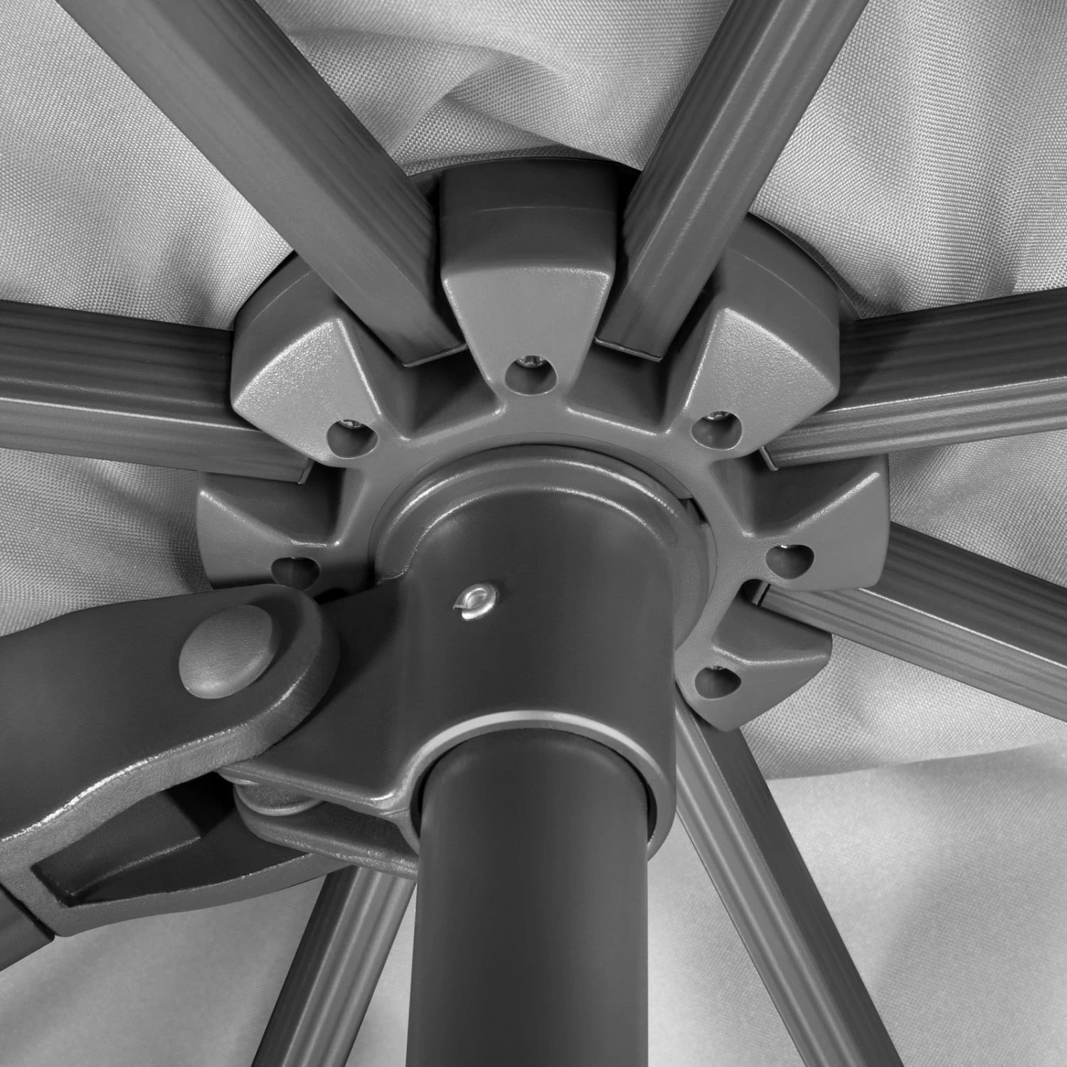 Sonnenschirm 'Rhodos Smart', Ca. 300 X 300 Cm – Bild 8