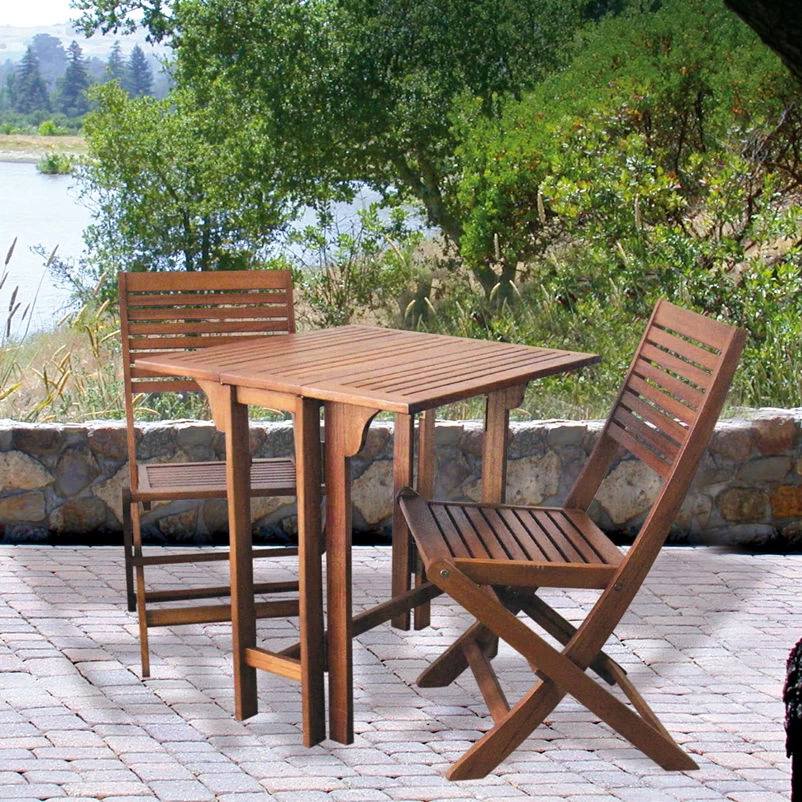 Tisch "Saigon" FSC®-Akazienholz, Ca. 70x70 Cm – Bild 3