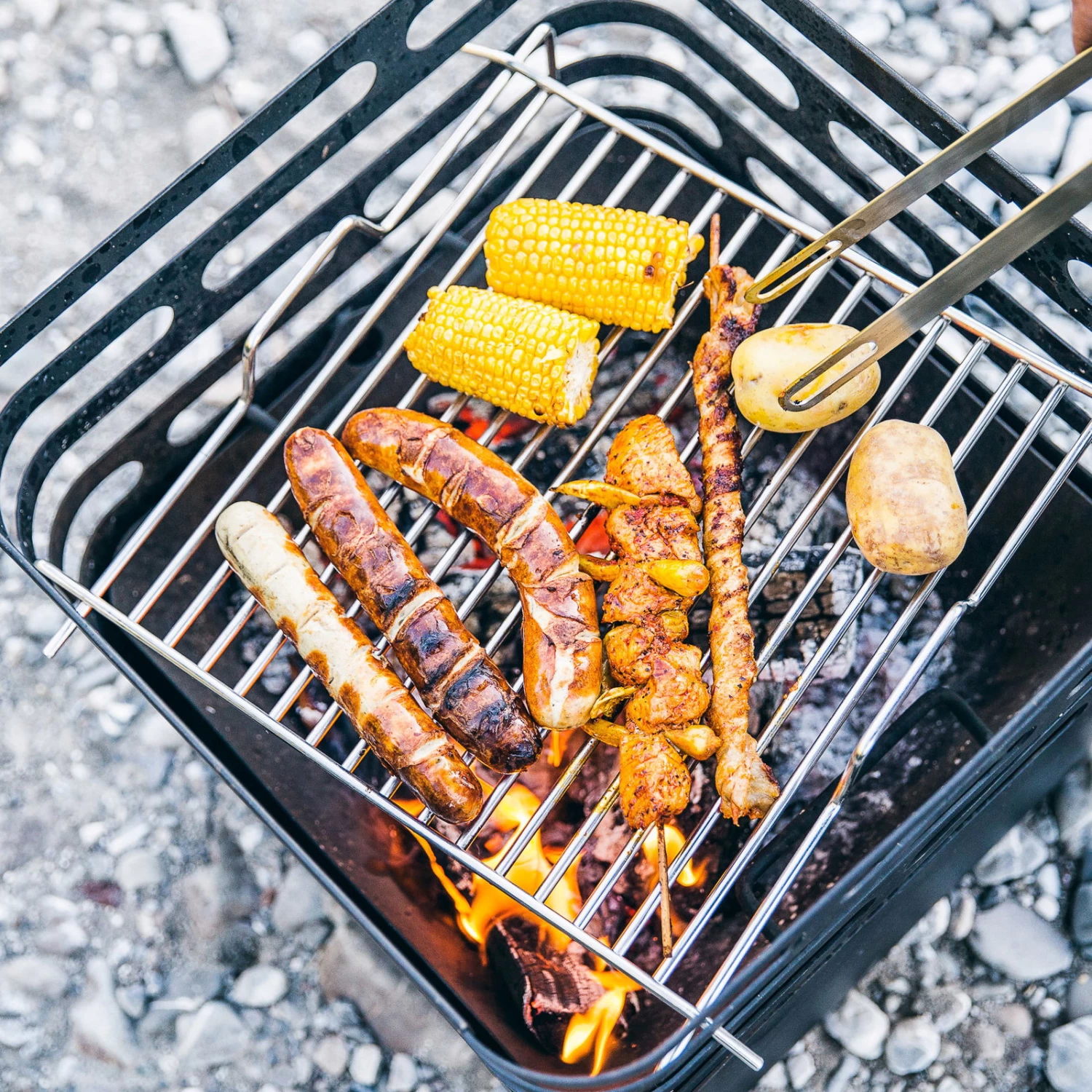 Höfats CUBE Grillrost, Maße 41 X 41 X 10 Cm – Bild 6