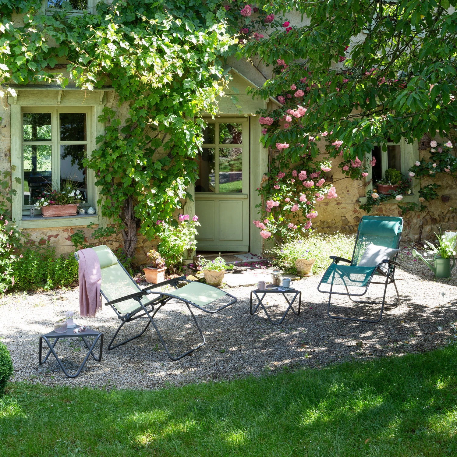 Lafuma Relaxsessel 'R Clip', Grün, Batyline® – Bild 5