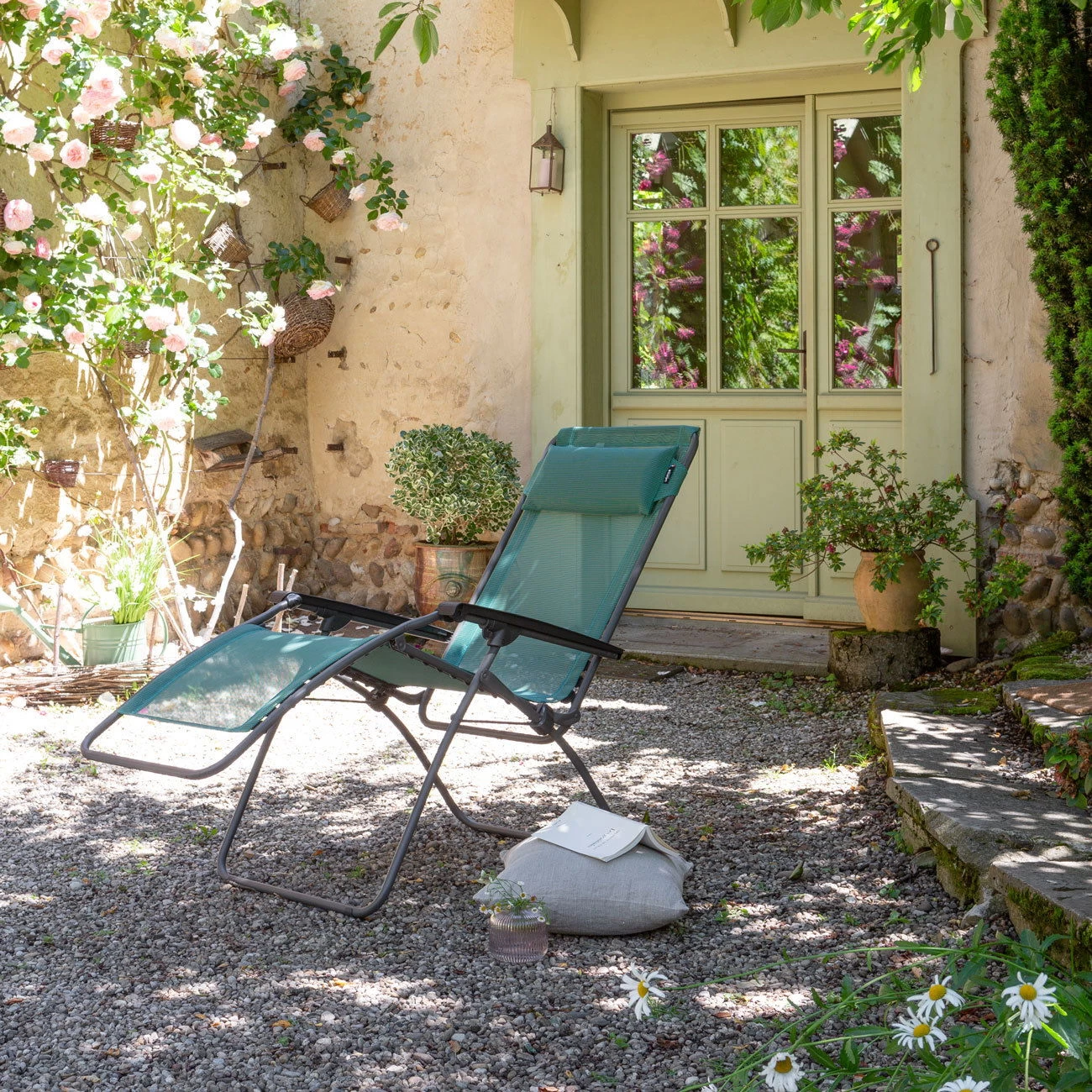 Lafuma Relaxsessel 'R Clip', Grün, Batyline® – Bild 3