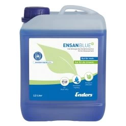 Sanitärflüssigkeit 'Blauer Engel', Ensan Rinse+, Blau, 2,5 Liter