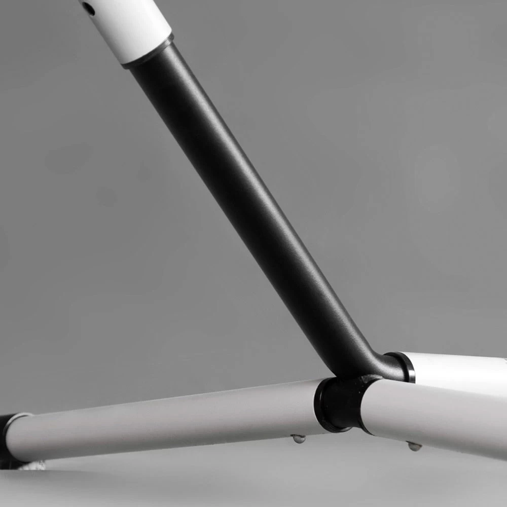 LA SIESTA Doppel-Hängemattengestell Nautico Grau, Stahl Pulverbeschichtet – Bild 2