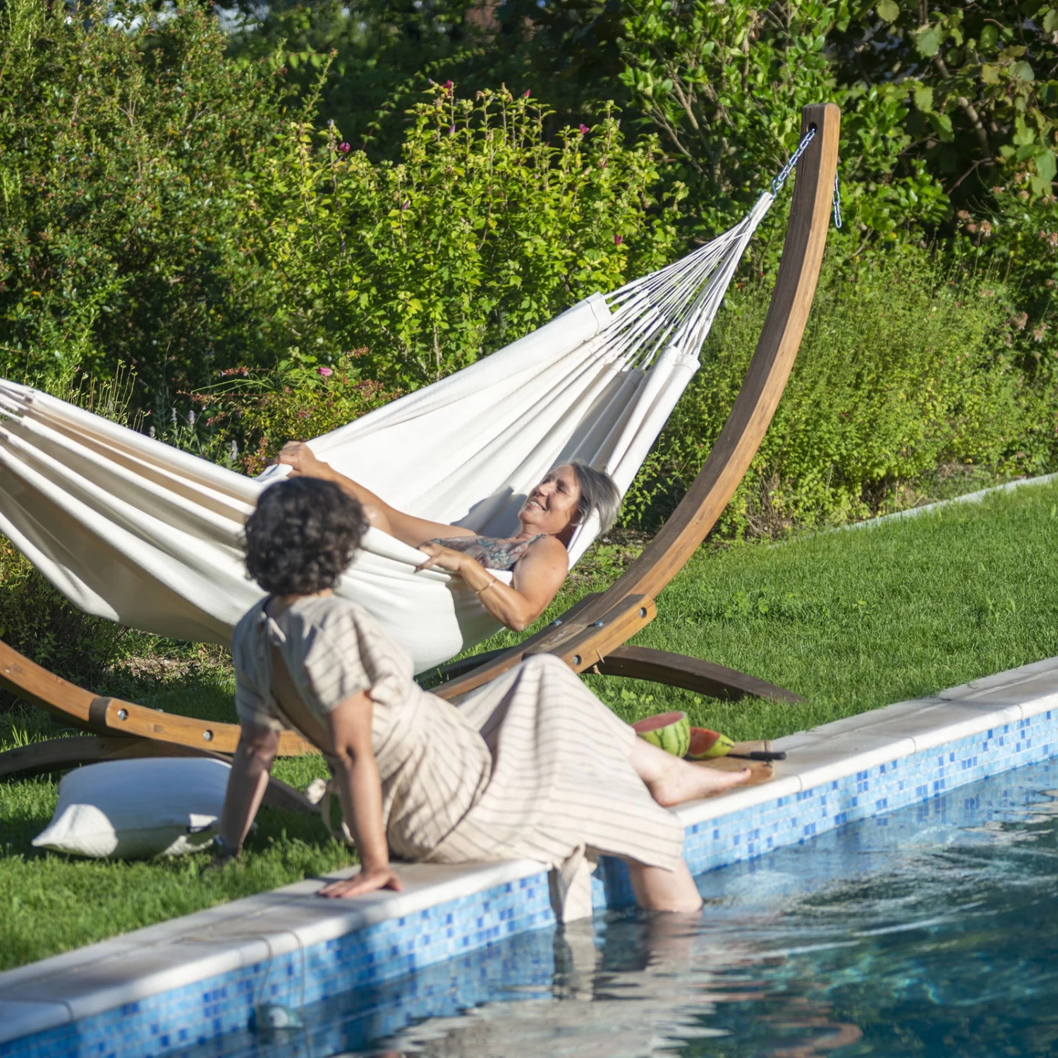 LA SIESTA Hängematte 'Modesta', Latte – Bild 3